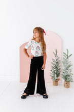 Load image into Gallery viewer, Black Velvet | Wide-Leg Pants