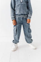 Load image into Gallery viewer, NAVY | Vintage 1/4th HOODIE-JOGGER Set