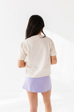 Load image into Gallery viewer, GIRL GANG CROPPED | CREAM ADULT TEE