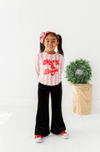 Load image into Gallery viewer, Black Velvet | Wide-Leg Pants