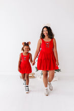 Load image into Gallery viewer, Mouse Bow RED | (ADULT) Mesh RED DRESS