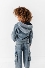 Load image into Gallery viewer, NAVY | Vintage 1/4th HOODIE-JOGGER Set