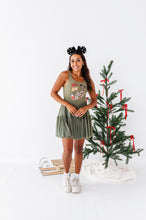 Load image into Gallery viewer, Holiday Snacks | (ADULT) Mesh GREEN DRESS