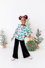 Load image into Gallery viewer, Black Velvet | Wide-Leg Pants