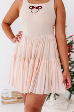 Load image into Gallery viewer, Wreath Ears | (ADULT) Mesh TAN DRESS