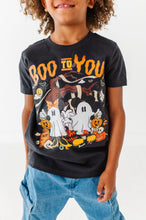 Load image into Gallery viewer, Boo to You | KIDS CHARCOAL TEE