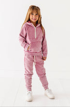 Load image into Gallery viewer, MAUVE | Vintage 1/4th HOODIE-JOGGER Set