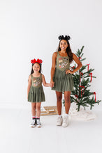 Load image into Gallery viewer, Holiday Snacks | (ADULT) Mesh GREEN DRESS
