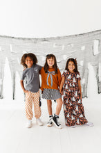 Load image into Gallery viewer, Striped Bow | SIDE-SPLIT SWEATSHIRT