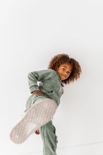 Load image into Gallery viewer, OLIVE | Vintage 1/4th HOODIE-JOGGER Set