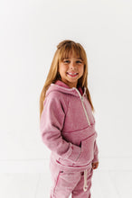Load image into Gallery viewer, MAUVE | Vintage 1/4th HOODIE-JOGGER Set