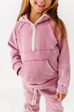 Load image into Gallery viewer, MAUVE | Vintage 1/4th HOODIE-JOGGER Set