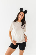 Load image into Gallery viewer, Mickey Circle | ADULT (Crop + unisex Tee here!)