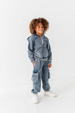 Load image into Gallery viewer, NAVY | Vintage 1/4th HOODIE-JOGGER Set