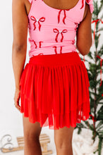Load image into Gallery viewer, Holly Berry | (ADULT) Mesh Skort