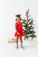 Load image into Gallery viewer, Mouse Bow RED | (KIDS) Mesh DRESS