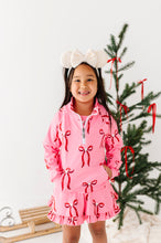 Load image into Gallery viewer, Mouse Bows PINK | (KIDS) 1/4th Zip Up