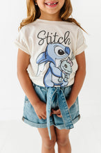 Load image into Gallery viewer, Stitch + Scrump | KIDS CREAM TEE