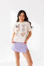 Load image into Gallery viewer, GIRL GANG CROPPED | CREAM ADULT TEE