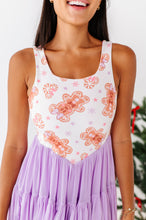 Load image into Gallery viewer, Lavender Gingerbread | (ADULT) Mesh DRESS