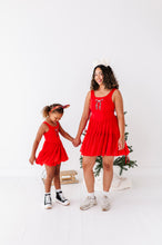 Load image into Gallery viewer, Mouse Bow RED | (ADULT) Mesh RED DRESS