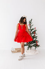 Load image into Gallery viewer, Mouse Bow RED | (ADULT) Mesh RED DRESS