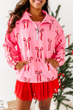 Load image into Gallery viewer, Mouse Bows PINK | (ADULT) 1/4th Zip