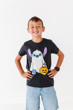 Load image into Gallery viewer, Stitch Ghost | KIDS CHARCOAL TEE