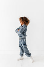 Load image into Gallery viewer, NAVY | Vintage 1/4th HOODIE-JOGGER Set