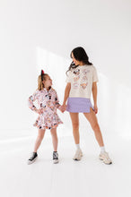 Load image into Gallery viewer, GIRL GANG CROPPED | CREAM ADULT TEE