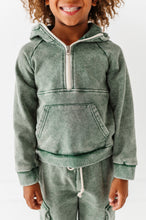 Load image into Gallery viewer, OLIVE | Vintage 1/4th HOODIE-JOGGER Set