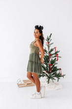 Load image into Gallery viewer, Holiday Snacks | (ADULT) Mesh GREEN DRESS