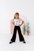 Load image into Gallery viewer, Black Velvet | Wide-Leg Pants