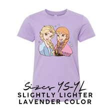 Load image into Gallery viewer, ICE SISTERS | LILAC ADULT TEE