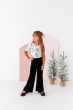 Load image into Gallery viewer, Black Velvet | Wide-Leg Pants