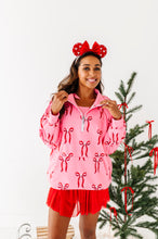Load image into Gallery viewer, Mouse Bows PINK | (ADULT) 1/4th Zip