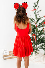 Load image into Gallery viewer, Mouse Bow RED | (KIDS) Mesh DRESS