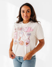 Load image into Gallery viewer, MAGICAL SNACKS CROPPED | CREAM ADULT TEE