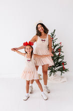 Load image into Gallery viewer, Wreath Ears | (ADULT) Mesh TAN DRESS