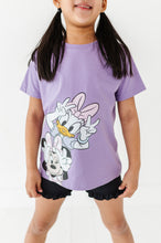 Load image into Gallery viewer, Daisy & Minnie | KIDS PURPLE TEE