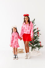 Load image into Gallery viewer, Mouse Bows PINK | (KIDS) 1/4th Zip Up