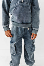 Load image into Gallery viewer, NAVY | Vintage 1/4th HOODIE-JOGGER Set