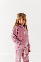 Load image into Gallery viewer, MAUVE | Vintage 1/4th HOODIE-JOGGER Set