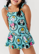 Load image into Gallery viewer, Retro Character Circles | 2-PIECE Skirted Swim