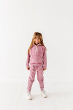Load image into Gallery viewer, MAUVE | Vintage 1/4th HOODIE-JOGGER Set