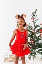 Load image into Gallery viewer, Mouse Bow RED | (KIDS) Mesh DRESS