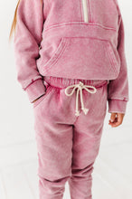 Load image into Gallery viewer, MAUVE | Vintage 1/4th HOODIE-JOGGER Set