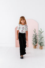 Load image into Gallery viewer, Black Velvet | Wide-Leg Pants