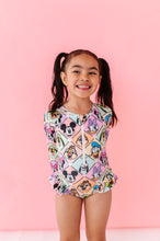 Load image into Gallery viewer, Vintage Magical Characters | ONE-PIECE Rashguard