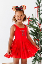 Load image into Gallery viewer, Mouse Bow RED | (KIDS) Mesh DRESS